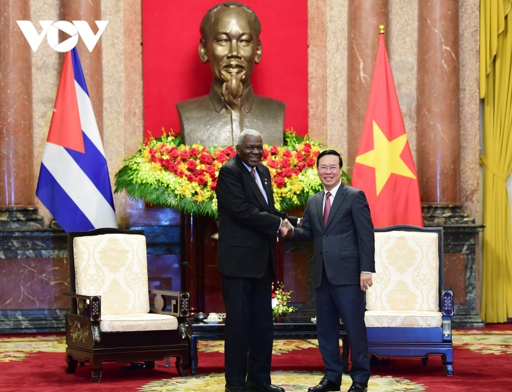 Hernandez is scheduled to attend a ceremony celebrating 50 years since Cuban leader Fidel Castro’s trip to the liberated zone in Southern Vietnam, which took place in September 1973.