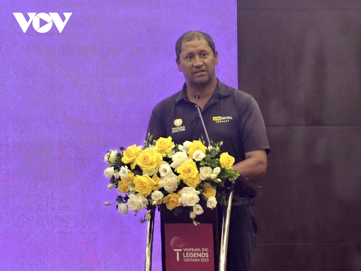 Golf legend Michael Campbell will compete at Golf - Vinpearl DIC Legends Vietnam 2023 