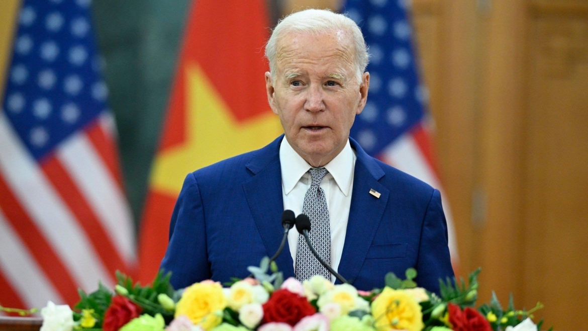 US President Joseph Robinette Biden Jr. 