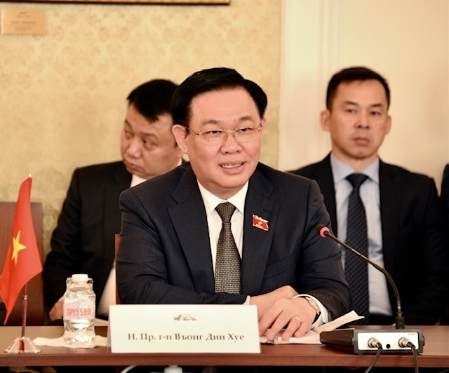 National Assembly Chairman Vuong Dinh Hue told his Bulgarian counterpart Rosen Zhelyazkovhost that Vietnam always treasures and desires to strengthen its traditional friendship and all-around cooperation with Bulgaria.