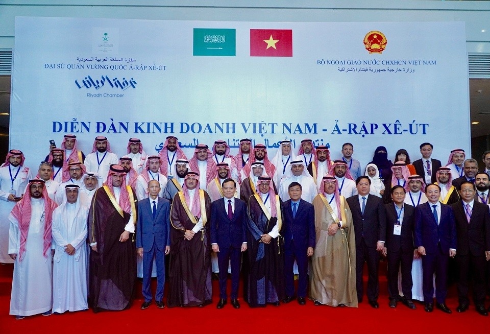 The Vietnam-Saudi Arabia Business Forum attracts the participation of nearly 500 delegates (Photo: baoquocte.vn)