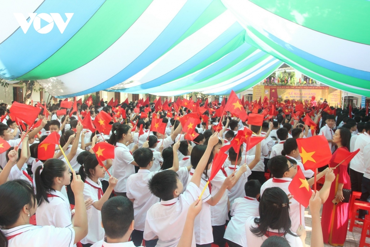 Over 130,000 students in the northern mountainous province of Cao Bang are eager to mark the start of the new school year on September 5.