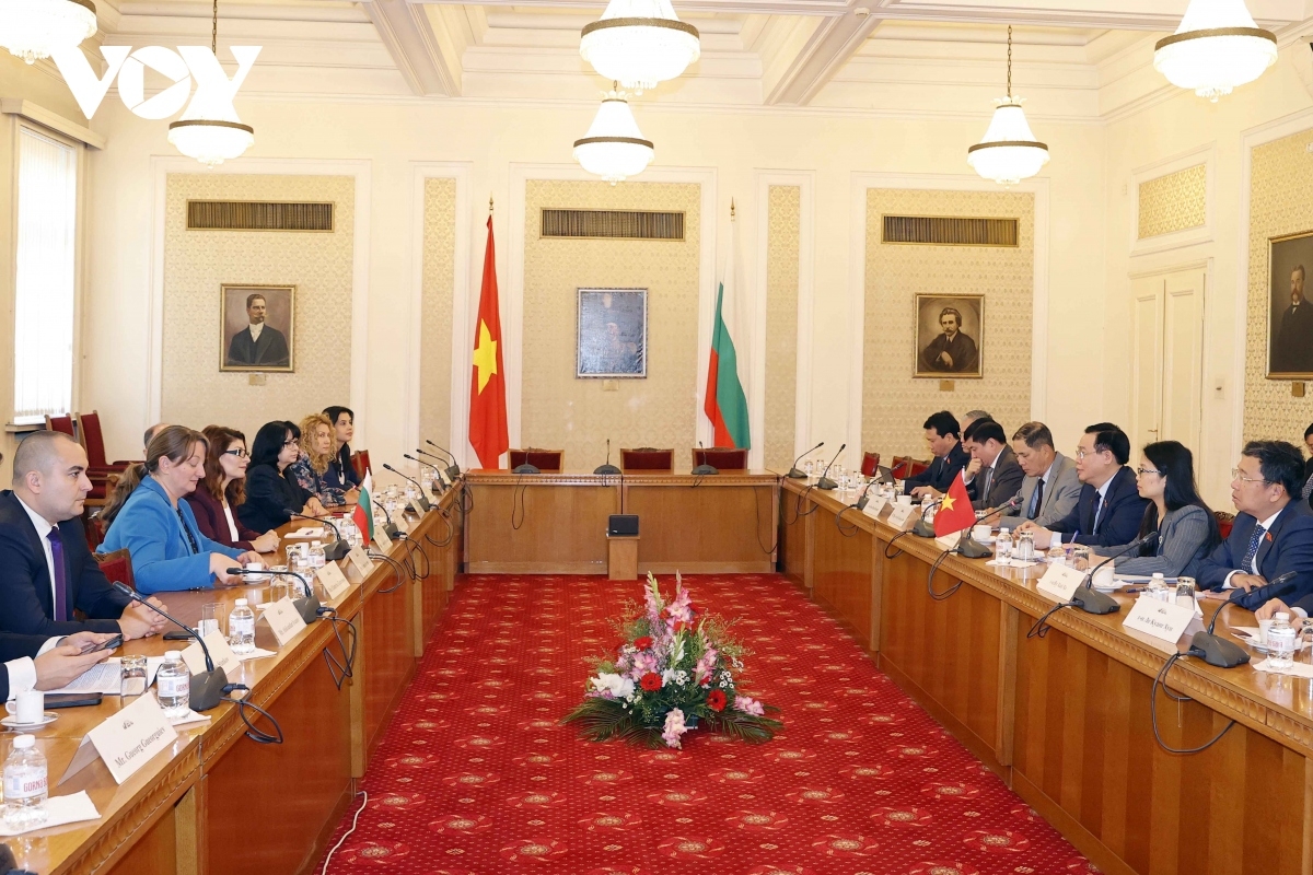 At the meeting with Desislava Atanasova, chairwoman of the GERB-UDF parliamentary group