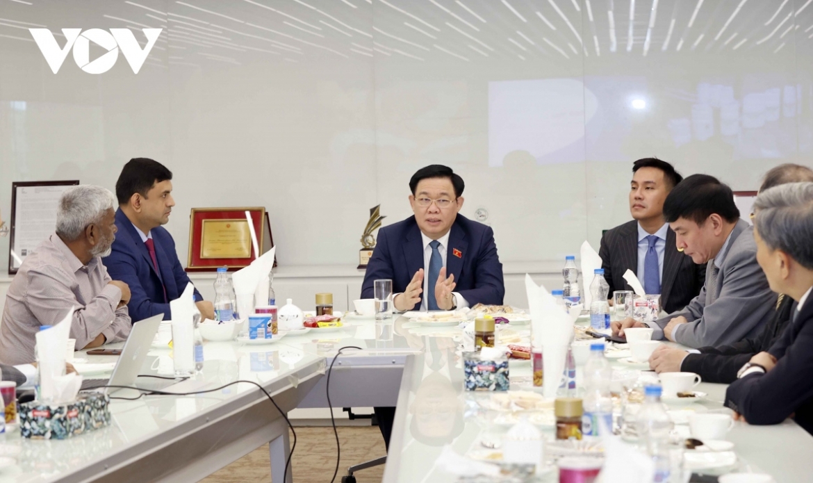 Top Vietnamese legislator Vuong Dinh Hue meets with Beximco leadership durig the Bangladesh visit