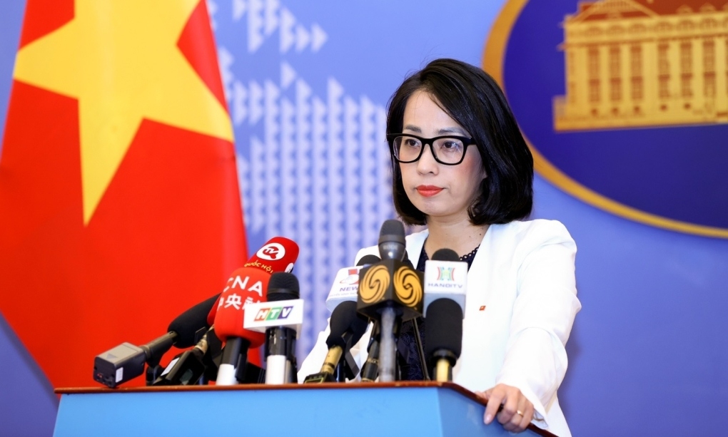 Foreign Ministry spokesperson Pham Thu Hang