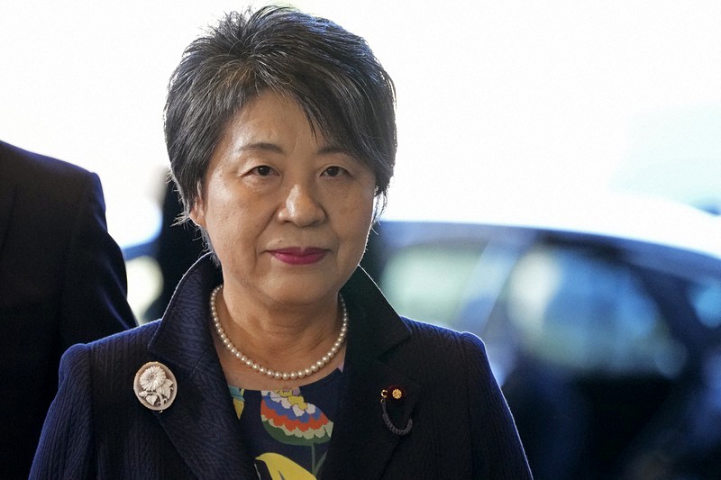 Japanese Foreign Minister Yoko Kamikawa is due to visit Vietnam on Oct. 10-11 as part of her Southeast Aian tour. (Photo: AP)