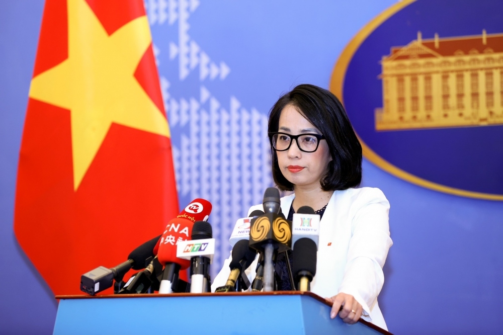 Pham Thu Hang, spokesperson for the Ministry of Foreign Affairs of Vietnam