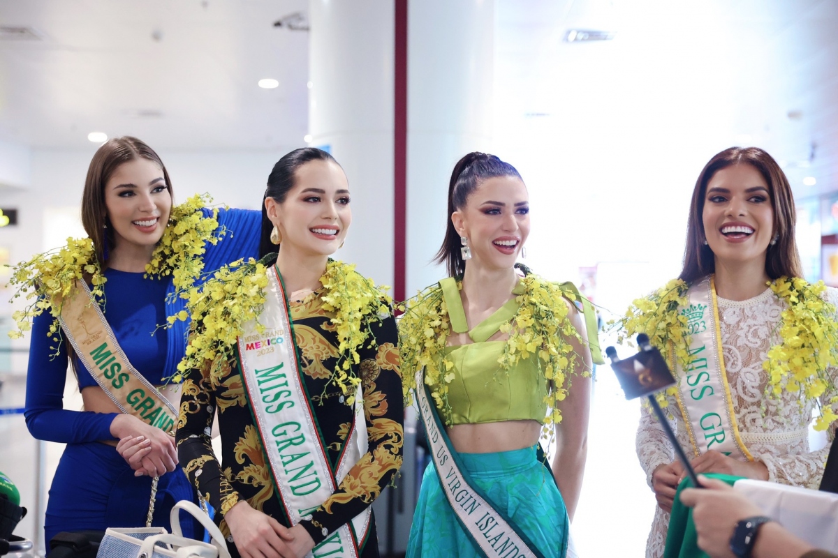 Beauties share their excitement at having the chance to participate in the contest this year in Vietnam. The grand finale is due to take place in Ho Chi Minh City on October 25.