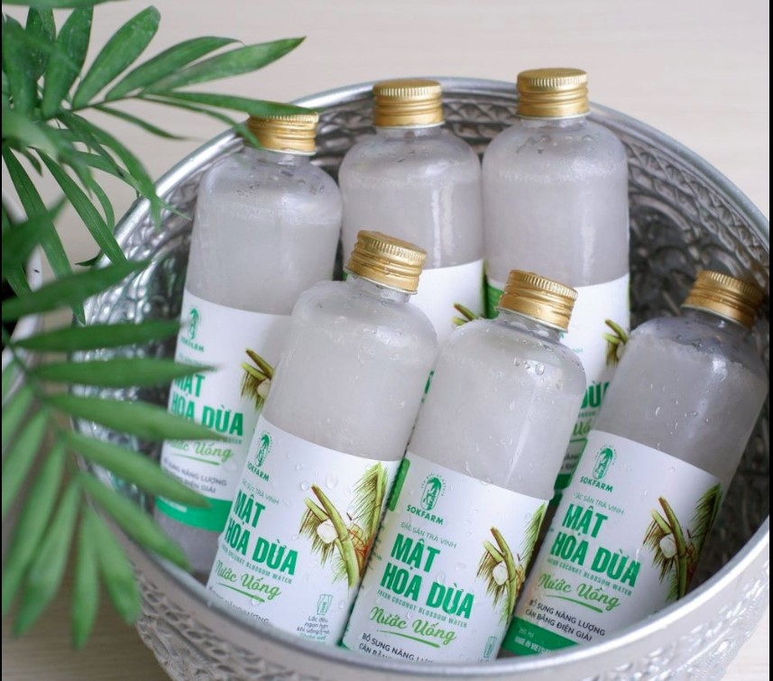 Coconut nectar drink of Sokfarm Company officially enters US market for first time