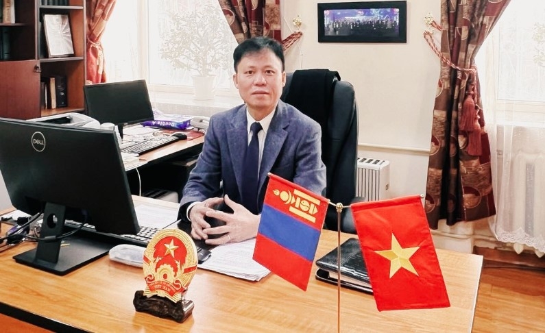 Vietnamese Ambassador to Mongolia Doan Khanh Tam (Photo:baoquocte.vn)