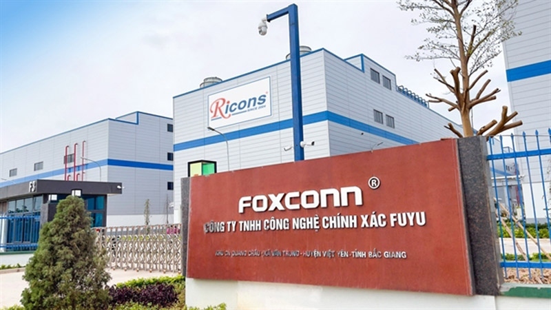 Foxconn that manufactures iPhones for Apple has committed US$300 million into a project in Bac Giang province