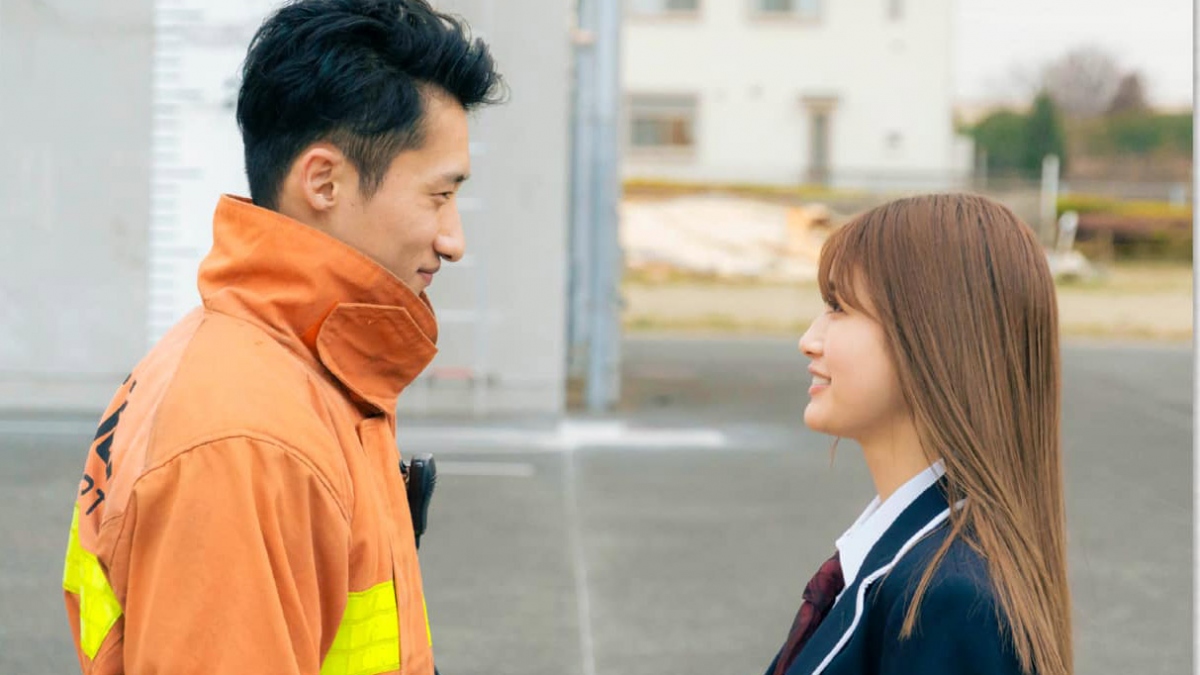 A scene in Japanese film “My Boyfriend in Orange”