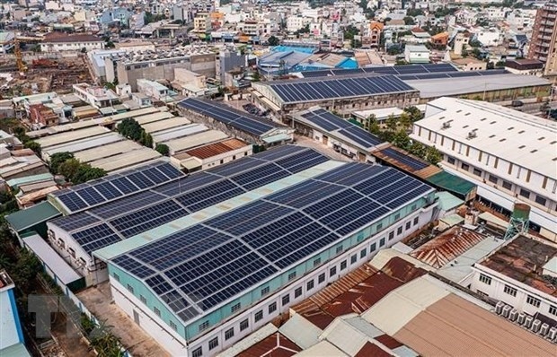 A view of some industrial establishments in Thu Duc city of Ho Chi Minh City