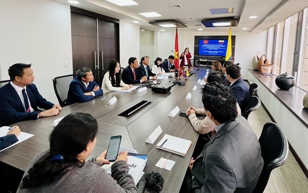 At a MoU signing ceremony between the Vietnamese Ministry of Industry and Trade and the Ministry of Trade, Industry and Tourism of Colombia (Photo: MoIT)