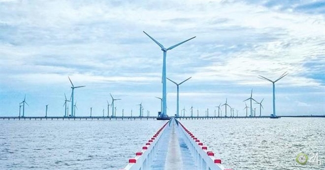 Local producers were proposing an anti-dumping tax rate of 97% on wind towers imported from China. — VNA/VNS Photo