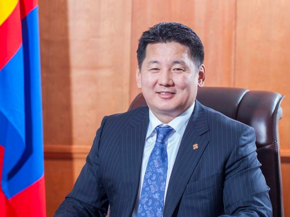 Mongolian President Ukhnaagiin Khurelsukh (Photo: Reuters)