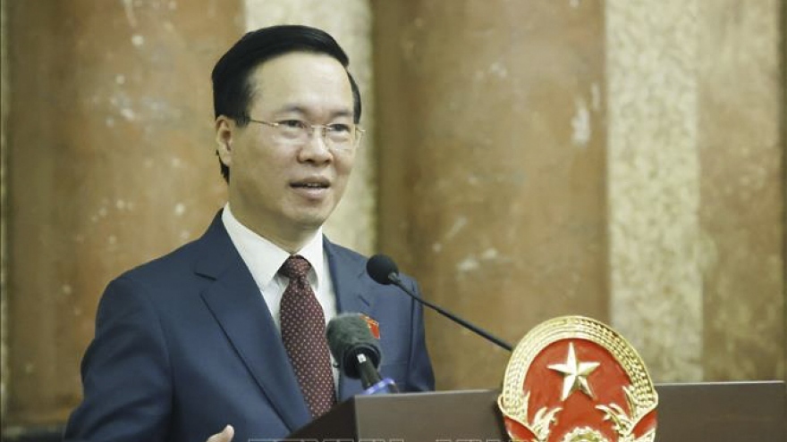 Vietnamese President Vo Van Thuong