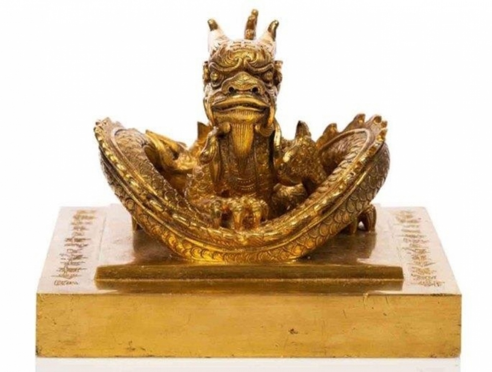 The imperial seal of the Nguyen Dynasty will soon be repatriated to Vientam.