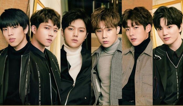 Korean boy band Infinite 