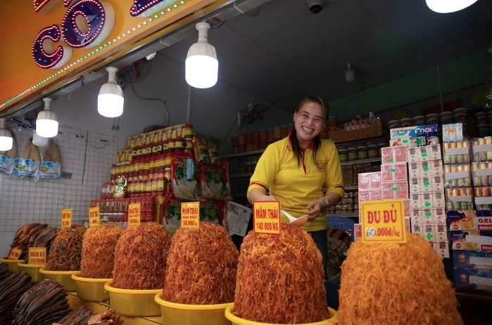 The fish products at Chau Doc’s markets are legendary. (Photo: The South Wind / Shutterstock)