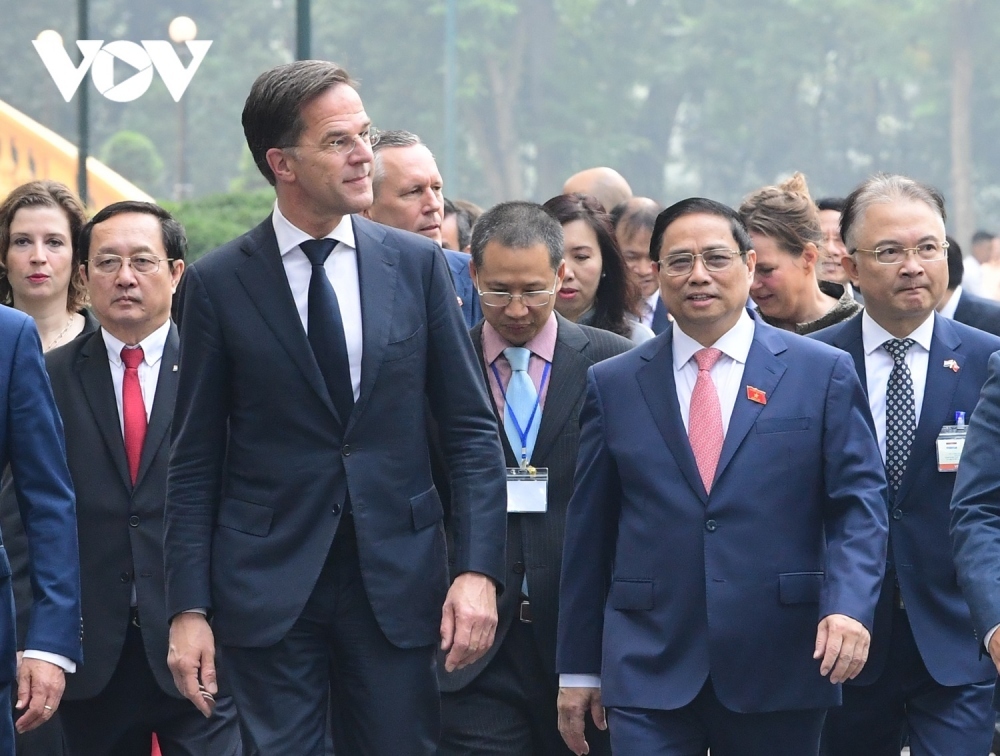 PM Rutter previously paid official visits to Vietnam in June, 2014, and April, 2019. He has several times received senior Vietnamese leaders on their various trips to the Netherlands.