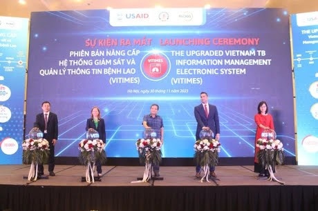 At the launching ceremony