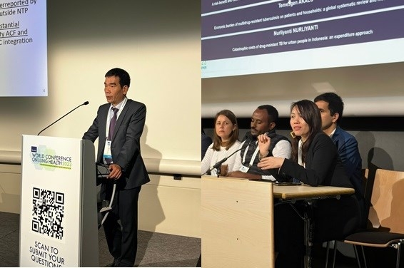 Vietnam shares valuable scientific research and experience at the Union World Conference on Lung Health 2023. (Photo: suckhoedoisong.vn)