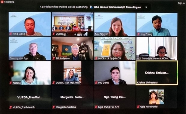 The virtual MoU signing ceremony between VUPDA and APA-ID held on November 21.