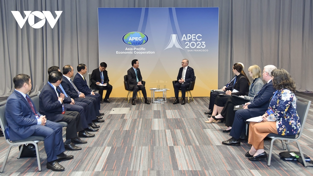 President Vo Van Thuong and Prime Minister Anthony Albanese discuss measures to strengthen Vietnam - Australia relations bilaterally and globally