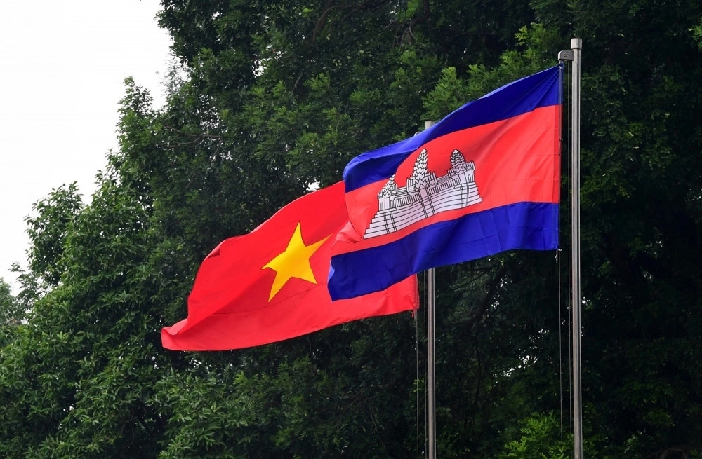 Relations between Vietnam and Cambodia have developed positively over the years through regular contacts and meetings, helping to raise political trust and foster cooperation in various areas.