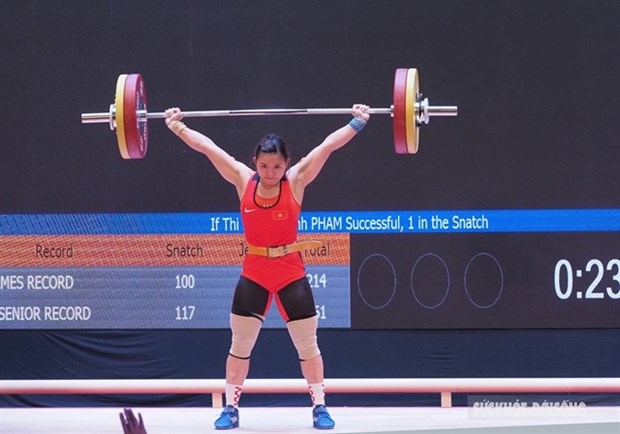 Pham Thi Hong Thanh will compete in the IWF Grand Prix 2023 in Qatar. She will vie for a high place in the women’s 72kg class.