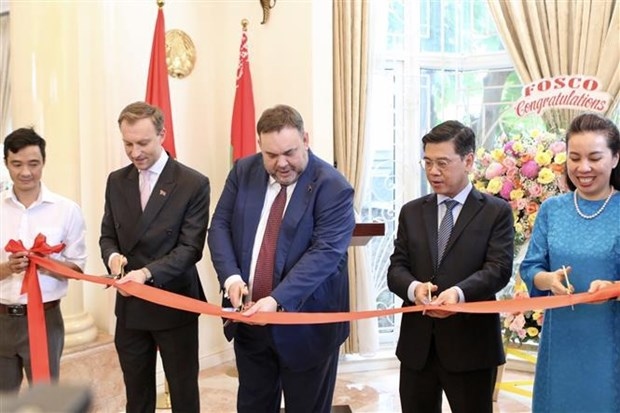 The Consulate General of Belarus in Ho Chi Minh City is inaugurated on December 7. (Photo: VNA)