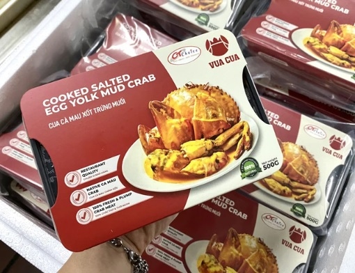 Ca Mau processed crabs are exported to US market (Photo:nld.com.vn)