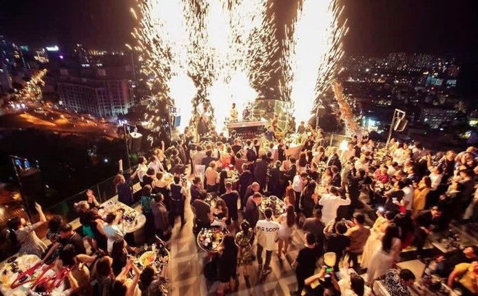 Ho Chi Minh City is among the top 10 places to celebrate the new year in Asia (Photo: Chill Sky Bar)