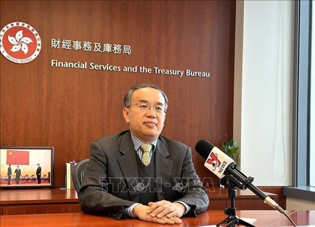 Secretary for Financial Services and the Treasury of Hong Kong Christopher Hui