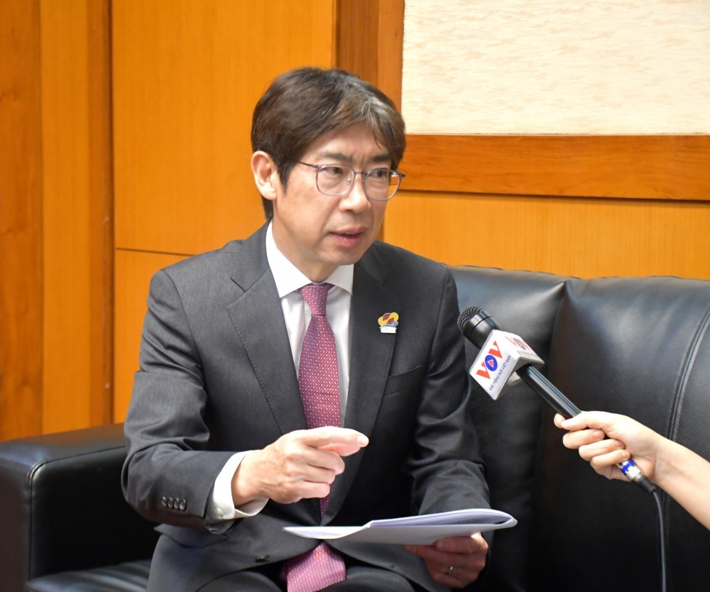 Japanese Ambassador to ASEAN Kiya Masahiko