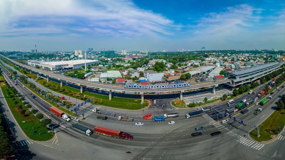 Ho Chi Minh City Metro Line No.1 (Ben Thanh - Suoi Tien section). Photo: JICA