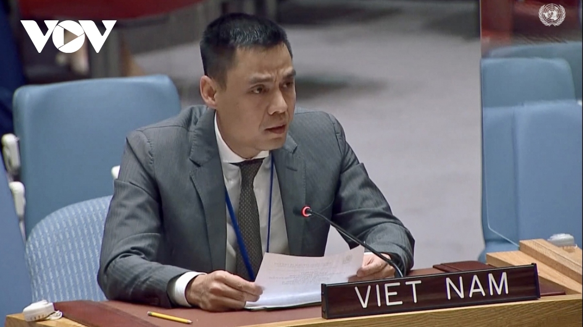 Ambassador Dang Hoang Giang, permanent representative of Vietnam to the UN