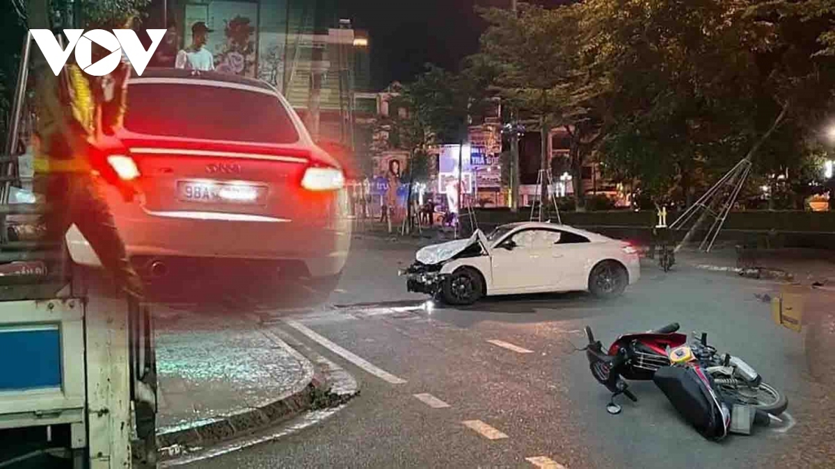 Three people in a family in the northern province of Bac Giang are found dead after being struck by a car at 11:32 p.m. on June 2.