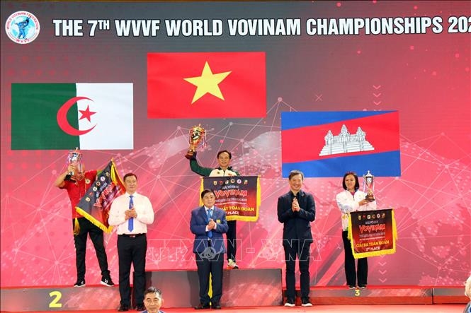 Vietnam come first at World Vovinam Championship 2023. (Photo: VNA)