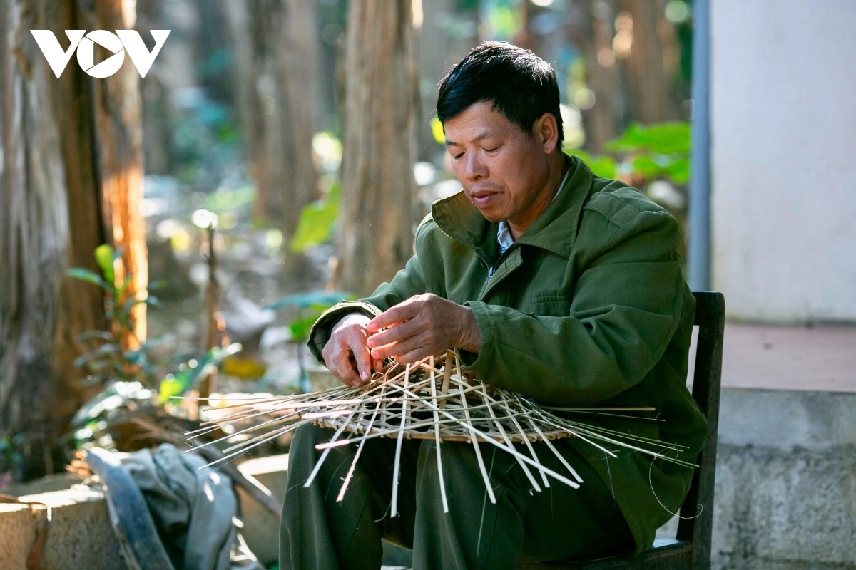 As all stages of making the hats are done by hand, on average a local can only make four hats a day.
