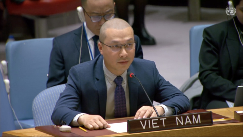 Minister Counsellor Nguyen Hoang Nguyen, Deputy Permanent Representative of Vietnam to the United Nations