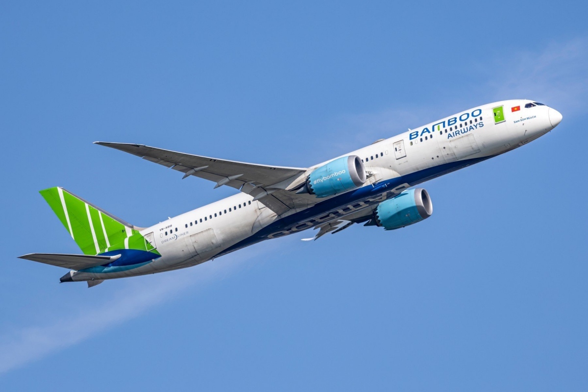 Bamboo Airways is the most punctual airline brand in Vietnam. (Photo: Bamboo Airways)