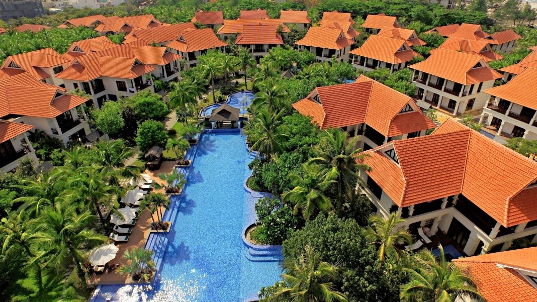 A panoramic view of Furama Resort Danang