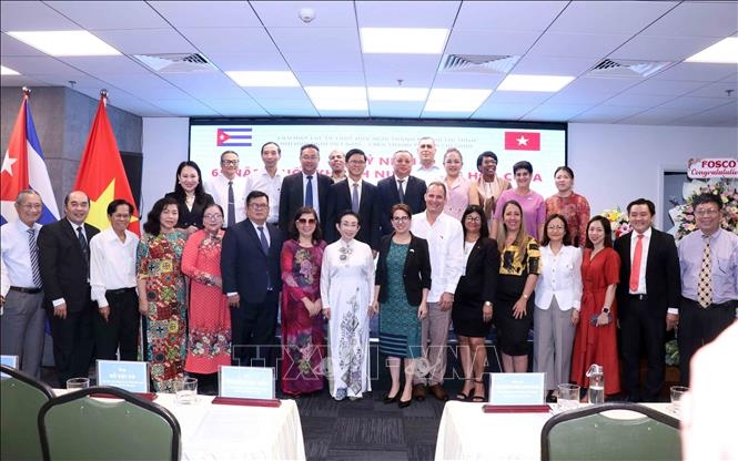 HCM City get-together on January 15 marks 65 years of Cuba's Liberation Day. (Photo VNA)