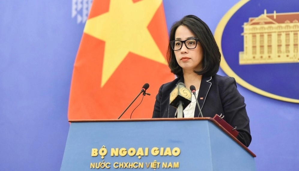 Foreign Ministry spokesperson Pham Thu Hang