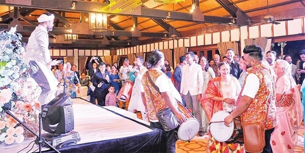 An Indian wedding held at Furama Resort in Da Nang city (Photo: nhandan.vn)