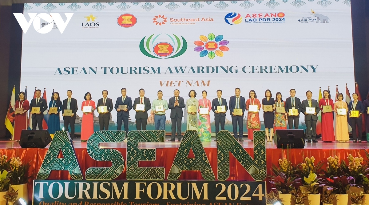 At ATF 2024, the country sees three cities receive the ASEAN Clean Tourism City 2024 award, including Hue city in Thua Thien Hue, Vung Tau in the southern province of Ba Ria - Vung Tau, and Quy Nhon in the south-central province of Binh Dinh.