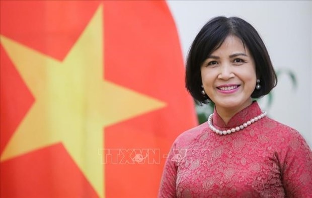 Ambassador Le Thi Tuyet Mai, head of the Permanent Mission of Vietnam to the United Nations, WTO and other international organisations in Geneva