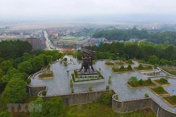 The monument to the Victory of the Dien Bien Phu Campaign is an attraction in Dien Bien province.